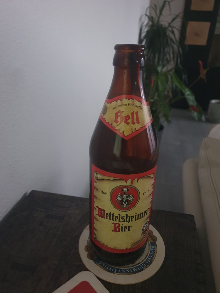 Wettelsheimer Bier hell